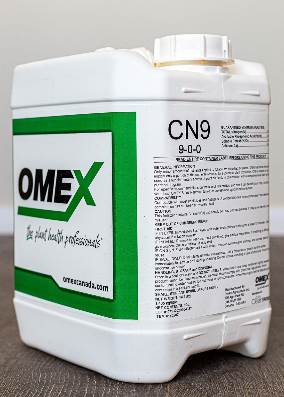 *CN9 9-0-0 11% Ca* - Growforge