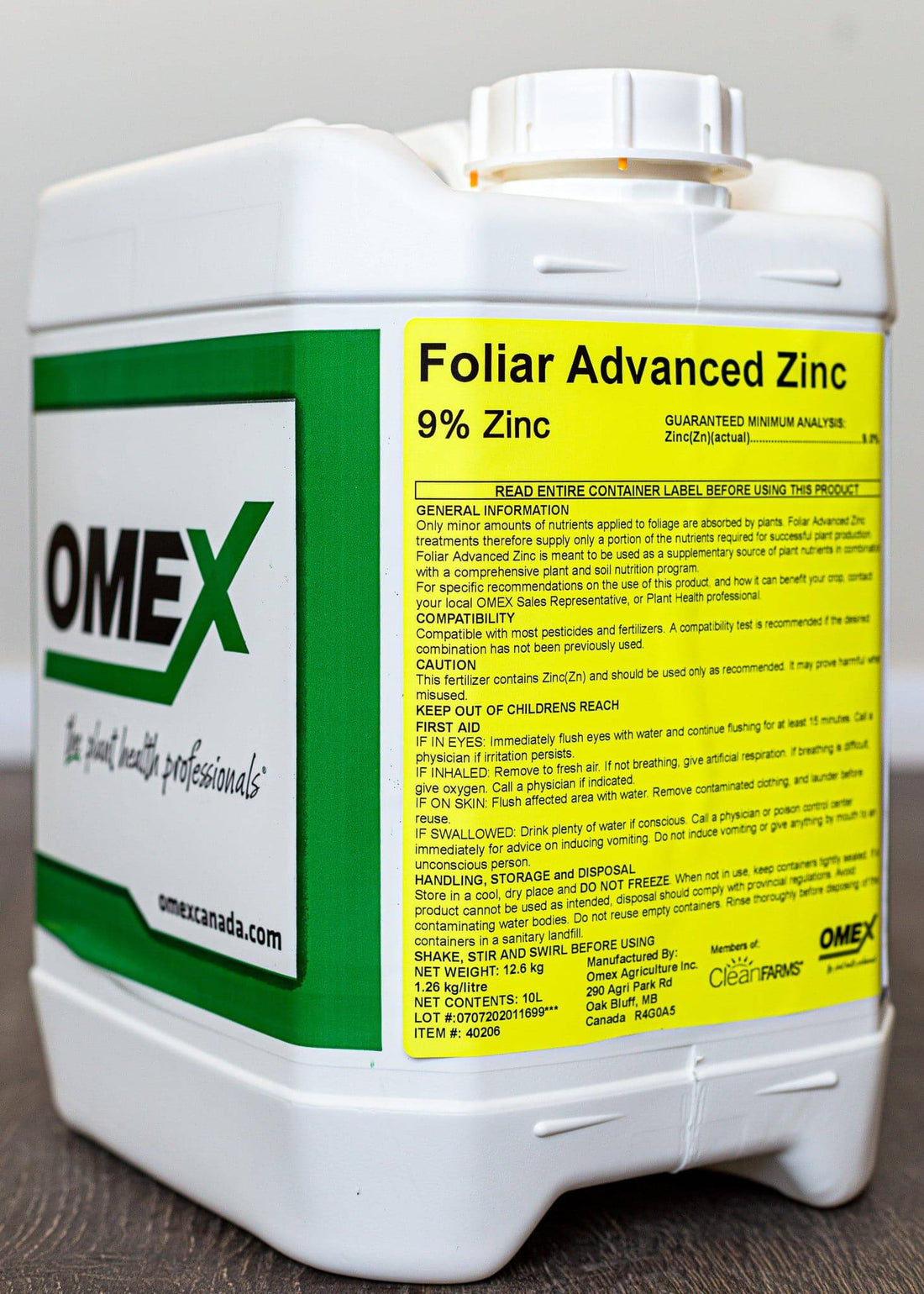 *Foliar Advanced Zn* - Growforge