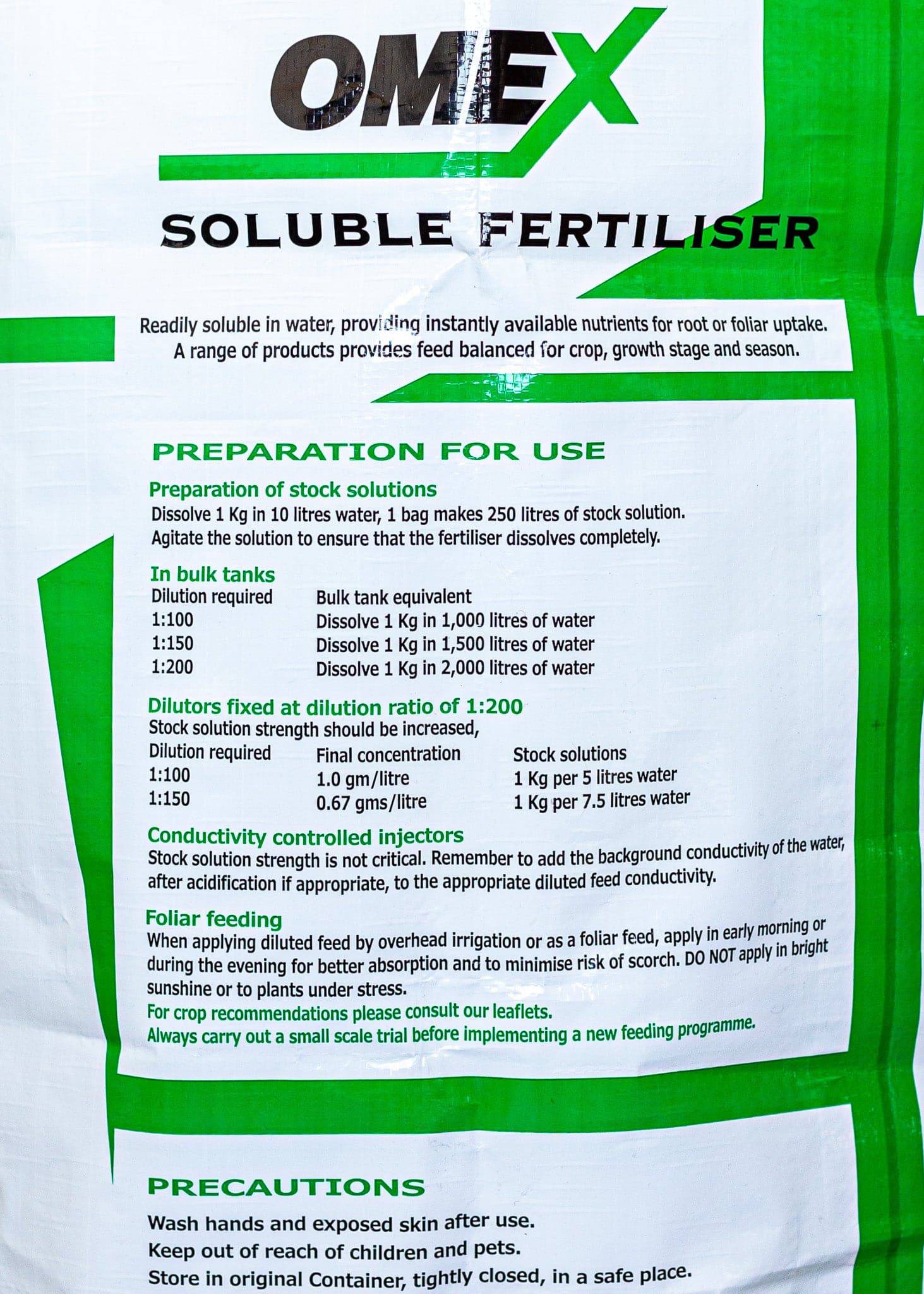 *OMEX Water Soluble 15-30-15* - Growforge